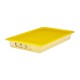 Cambro Safetrak IML polypropyleen voedselopslagbak 1/1 GN 65 mm - Helder