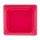 Cambro Safetrak IML afsluitdeksel rood – polypropyleen – 1/6 GN