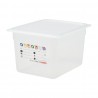 Cambro Safetrak IML Voedselopslagbak GN 1/2, 200mm - Polypropyleen, Helder
