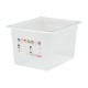 Cambro Safetrak IML Voedselopslagbak GN 1/2, 200mm - Polypropyleen, Helder