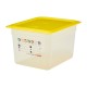 Cambro Safetrak IML Voedselopslagbak GN 1/2, 200mm - Polypropyleen, Helder