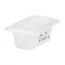 Cambro Safetrak IML Voedselopslagbak GN 1/9 65mm - Polypropyleen, Helder