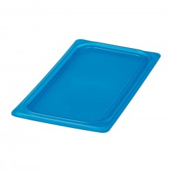 Cambro Safetrak IML afsluitdeksel blauw polypropyleen 1/3 GN