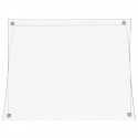Buffalo gebogen glas - gehard glas reserveonderdeel voor CK627 en JB188