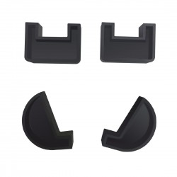 Buffalo rubber voetjes voor planeetmenger 20L – set van 4 stuks