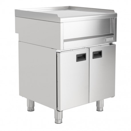 Buffalo 600 Series RVS neutrale werktafel met kast 600mm