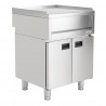 Buffalo 600 Series RVS neutrale werktafel met kast 600mm
