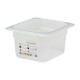 Cambro Safetrak IML Polypropyleen Voedselbewaarbak 1/6 GN 100 mm - Helder