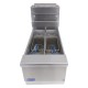 Pitco Solstice SG14TS – Vrijstaande LPG Gasfriteuse RVS Zilver