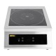 Buffalo Inductiekookplaat 5kW RVS Zilver – Professionele Horeca Kookplaat
