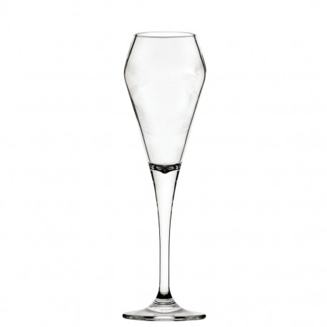 Utopia Lucent Peak champagneglazen 200ml – set van 6, polycarbonaat, onbreekbaar