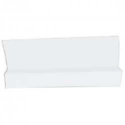 Buffalo voordeurglas HW921 - Acryl reserveonderdeel Zilver