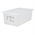 Cambro Safetrak IML Voedselopslagbak GN 1/1 - Polypropyleen, Helder, 200mm
