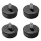 Buffalo rubberen voetjes (4 stuks) – zwart reserveonderdeel voor HW925 en HW926