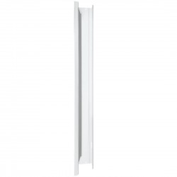 Buffalo reclamelichtkap zilver PVC - reserveonderdeel voor HW927