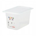 Cambro Safetrak IML voedselopslagbak GN 1/4, 150mm, polypropyleen, helder