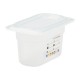 Cambro Safetrak IML Polypropyleen Voedselopslagbak GN 1/9 - 100mm - Helder