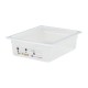 Cambro Safetrak IML polypropyleen voedselbewaarbak 1/2 GN 100mm - Helder