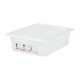 Cambro Safetrak IML polypropyleen voedselbewaarbak 1/2 GN 100mm - Helder