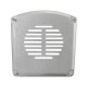 Buffalo achterpaneel aluminium zilver - reserveonderdeel voor FU139 en GJ461