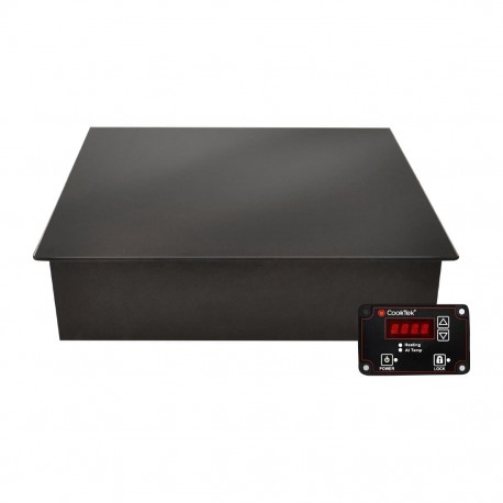 CookTek Silenzio B652-D – Vierkante Inbouw Warmhoudplaat 650W
