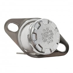 Buffalo thermostaat 110°C – keramiek, zilver – reserveonderdeel HW922