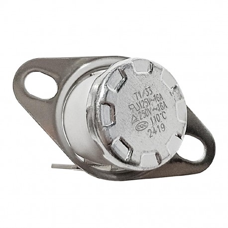 Buffalo thermostaat 110°C – keramiek, zilver – reserveonderdeel HW922