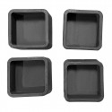 Buffalo rubberen voetjes voor planeetmenger 10L (set van 4 stuks)