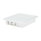 Cambro Safetrak IML polypropyleen voedselopslagbak 1/2 GN 65mm - Helder