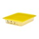 Cambro Safetrak IML polypropyleen voedselopslagbak 1/2 GN 65mm - Helder