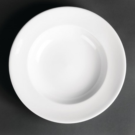 Royal Porcelain Classic White pastaborden wit 260mm - set van 12