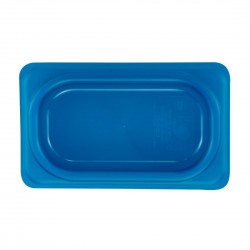 Cambro Safetrak IML polypropyleen afsluitdeksel blauw 1/9 GN