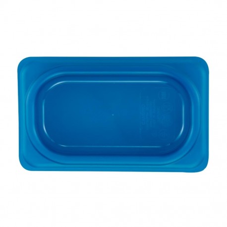 Cambro Safetrak IML polypropyleen afsluitdeksel blauw 1/9 GN