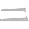 Buffalo beugelset voor onderste plank (links en rechts) – RVS 430