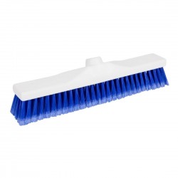 Jantex zachte hygiëne bezemkop blauw 400mm – Polypropyleen