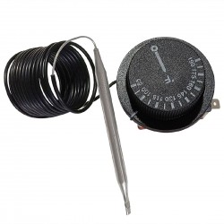 Nisbets Essentials thermostaat voor HW929 – ABS, zwart