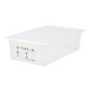 Cambro Safetrak IML polypropyleen voedselopslagbak 1/1 GN 150mm - Helder