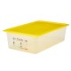 Cambro Safetrak IML polypropyleen voedselopslagbak 1/1 GN 150mm - Helder