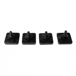 Buffalo rubberen voetjes voor foodprocessor CK164 (set van 4)
