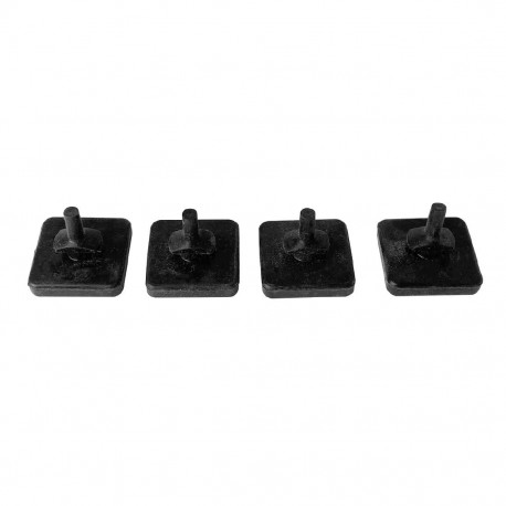 Buffalo rubberen voetjes voor foodprocessor CK164 (set van 4)