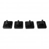Buffalo rubberen voetjes voor foodprocessor CK164 (set van 4)