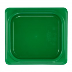 Cambro Safetrak polypropyleen afsluitdeksel IML groen 1/6 GN
