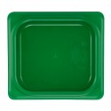 Cambro Safetrak polypropyleen afsluitdeksel IML groen 1/6 GN