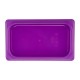 Cambro Safetrak IML polypropyleen afdichtingsdeksel paars 1/4 GN
