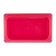 Cambro Safetrak IML afsluitdeksel 1/4 GN – polypropyleen, rood