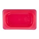 Cambro Safetrak IML sluitdeksel rood – polypropyleen – 1/9 GN