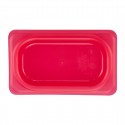 Cambro Safetrak IML sluitdeksel rood – polypropyleen – 1/9 GN