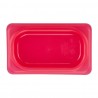 Cambro Safetrak IML sluitdeksel rood – polypropyleen – 1/9 GN