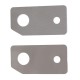 Buffalo ovendeur versterkingsscharnier voor houtskooloven HX569