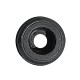 Buffalo plug afdekkap rubber zwart - reserveonderdeel